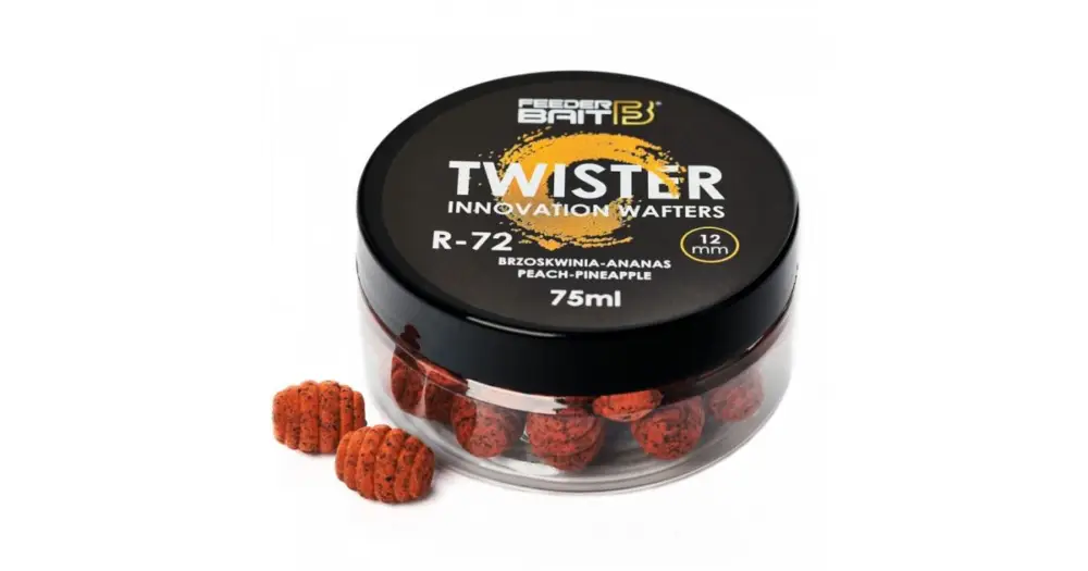 Doprava Zdarma FeederBait Twister Wafters 75 ml 12 mm - Ananas Broskev