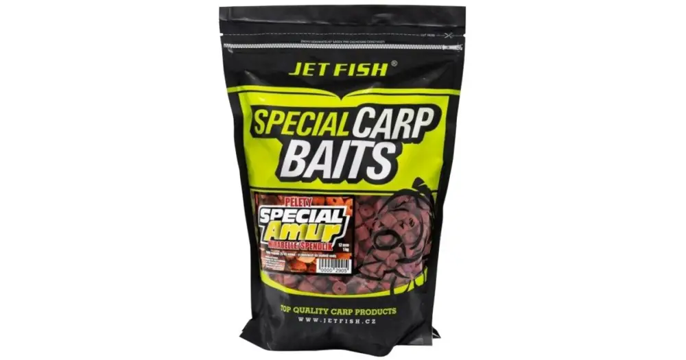 Jet Fish Pelety Special Amur Mirabelle Špendlík 1 kg Aktuální