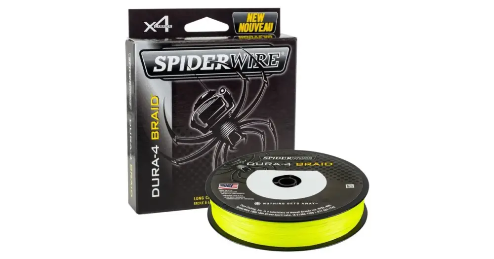 Spiderwire Splétaná Šňůra DURA4 300 m Yellow-Průměr 0,14 mm / Nosnost 11,8 kg Aktuální