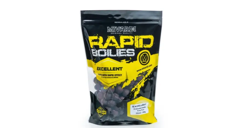 Akční Nabídka Mivardi Boilies Rapid Excellent Královská Švestka - 250 g 24 mm