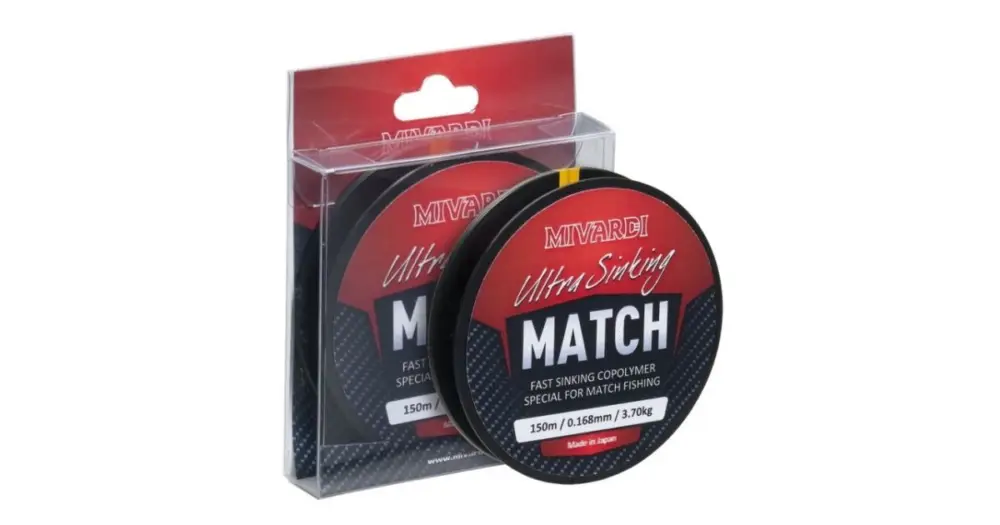 Akční Nabídka Mivardi Vlasec Ultra Sinking Match 150 m - 0,185 mm 4,5 kg