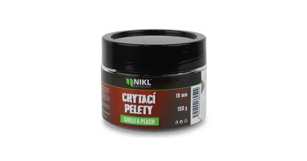 Nikl Chytací Pelety Chilli & Peach 150 g Rychlé Dodání