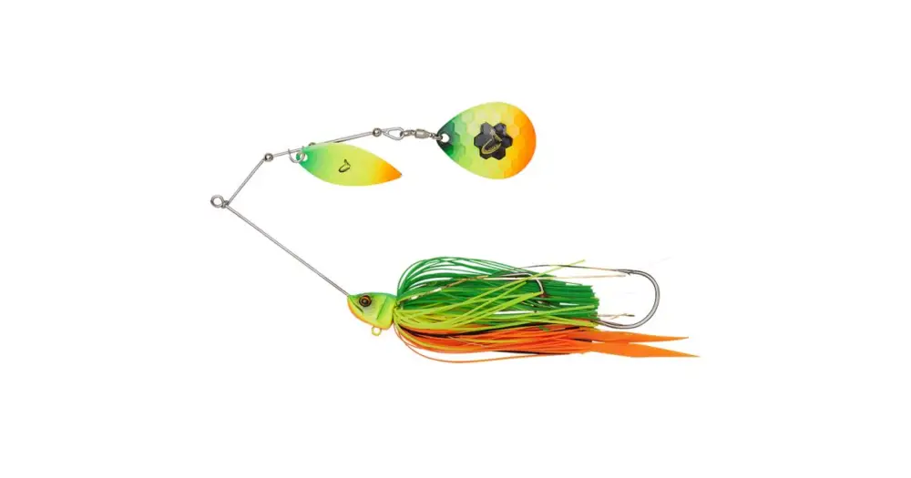 Savage Gear Třpytka Da Bush Spinnerbait Sinking Firetiger Vrácení Zdarma