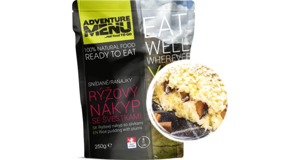 Adventure Menu Rýžový Nákyp Se Švestkami Super Cena