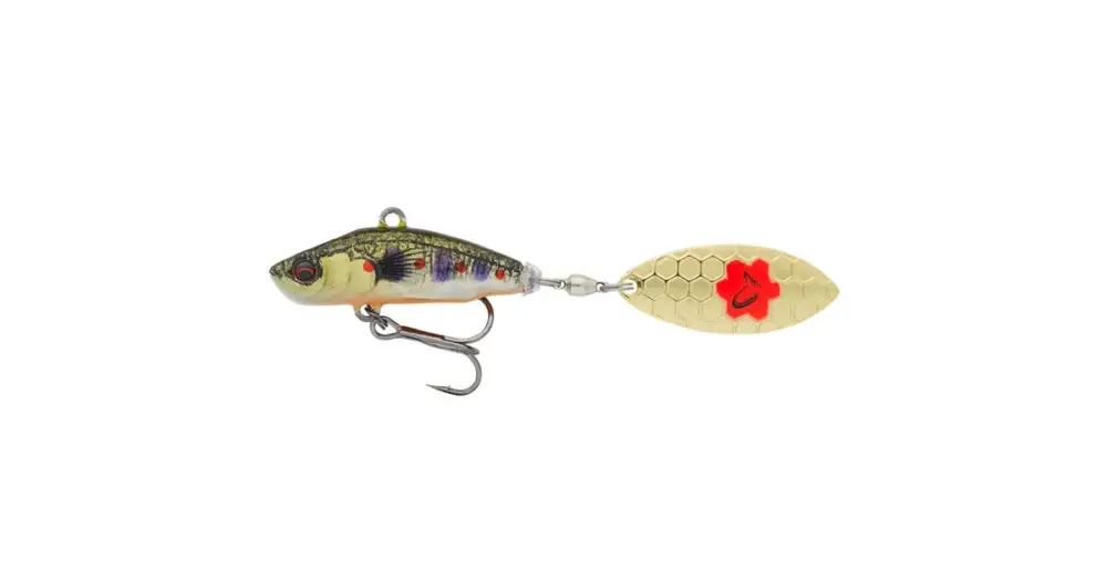 Sleva Savage Gear 3D Sticklebait Tailspin Sinking Brown Trout Smolt - 6,5 cm 9 g