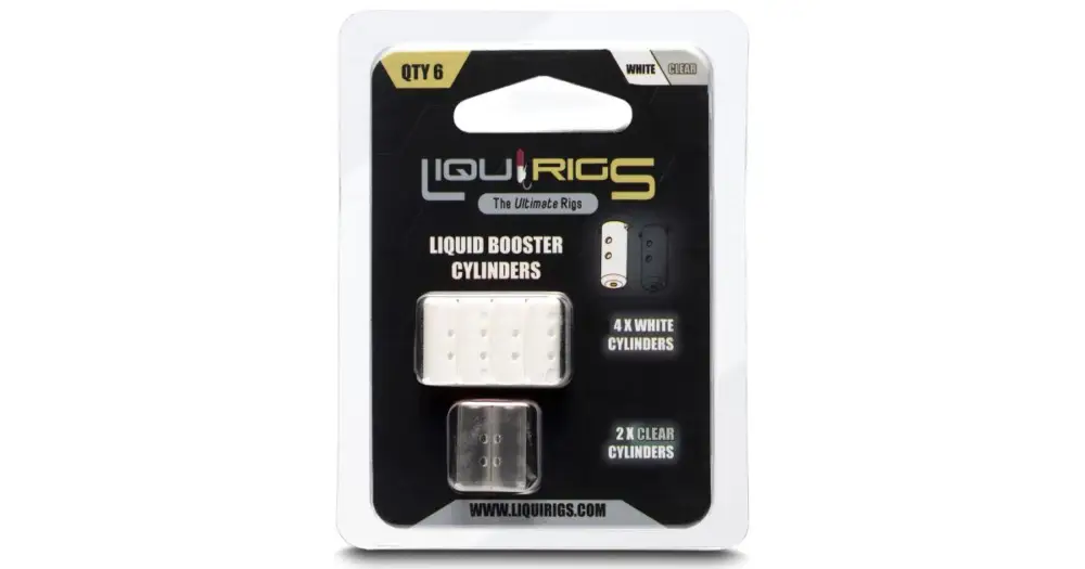 Liquirigs Liquid Zig Booster Kapsle 4+2 - Bílá a Čirá Rychlé Dodání