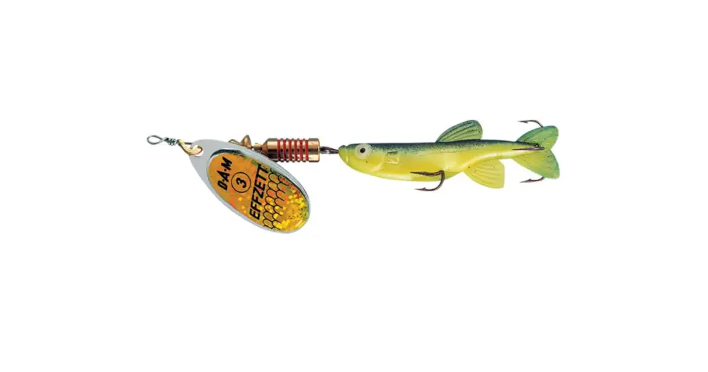 Nejprodávanější Dam Minnow Spinner Sinking Yellow Black - 4 13 g