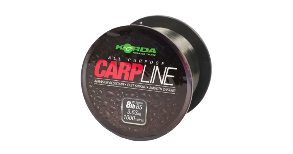 Korda vlasec Carp Line 1000 m - 0,43 mm 20 lb Autentický