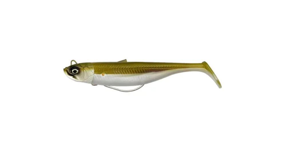 Cenový Hit Savage Gear Gumová Nástraha Minnow WL Sinking Khaki- 12,5 cm 28 g