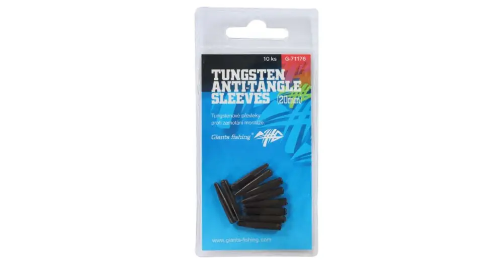 Giants Fishing Převleky Proti Zamotání Tungsten Anti-Tangle Sleeves 10 ks - 35 mm Poslední Šance