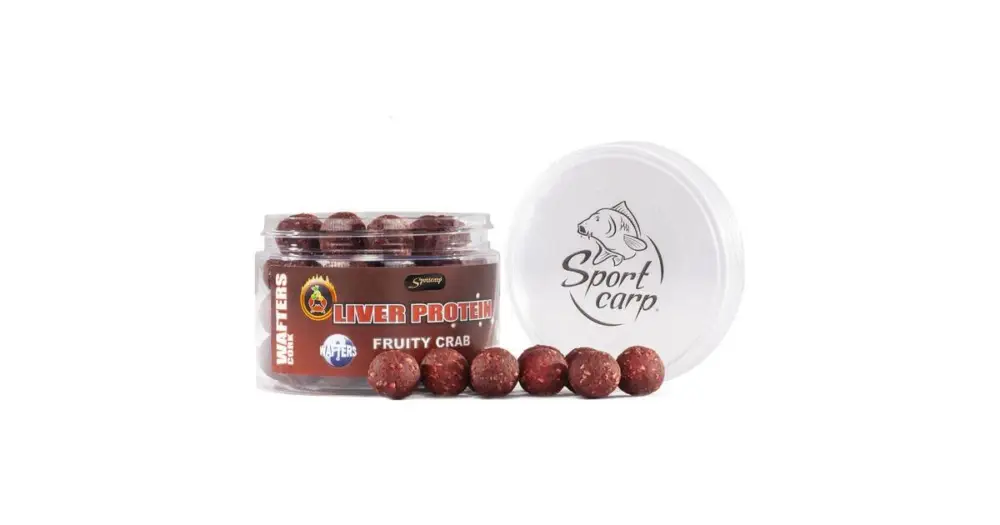 Vysoce Kvalitní Sportcarp Boilie Neutrálně Vyvážené Nástrahy Wafters Cork 300 ml 20 mm - Fruity Crab
