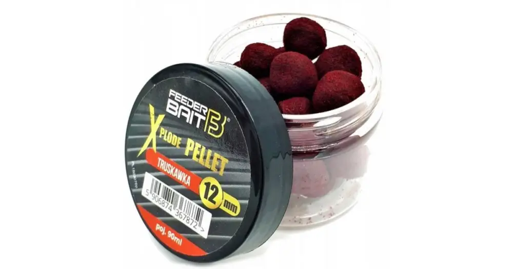 FeederBait Plovoucí Pelety Xplode Pop-Up Pellet 12 mm - Jahoda Dokud Zásoby Vydrží