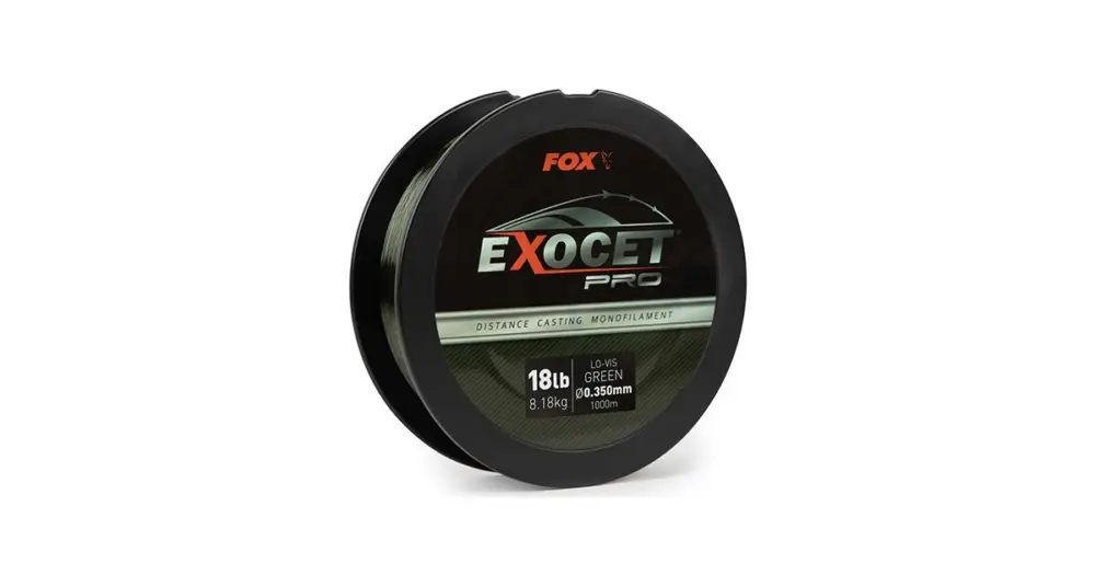 Výhodná Nabídka Fox Vlasec Exocet Pro 1000 m - 0,35 mm 18 lb/8,18 kg