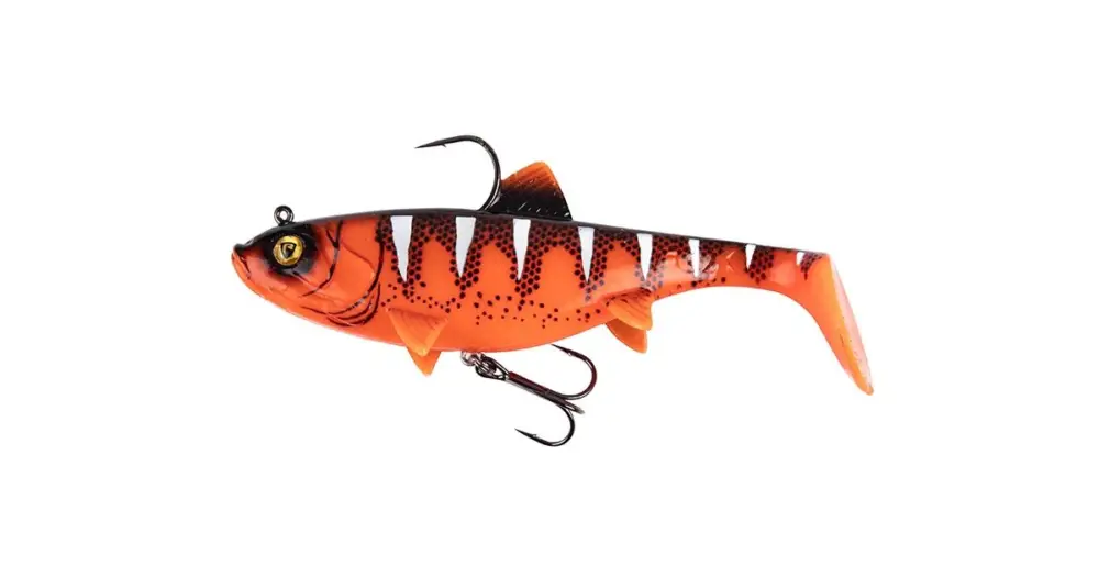 Fox Rage Gumová Nástraha Replicant Wobble Red Wake UV - 7,5 cm 10 g Akce