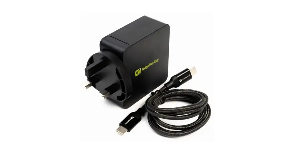 Hit Sezóny RidgeMonkey Nabíječka Vault 60W USB-C Power Delivery Mains Adaptor