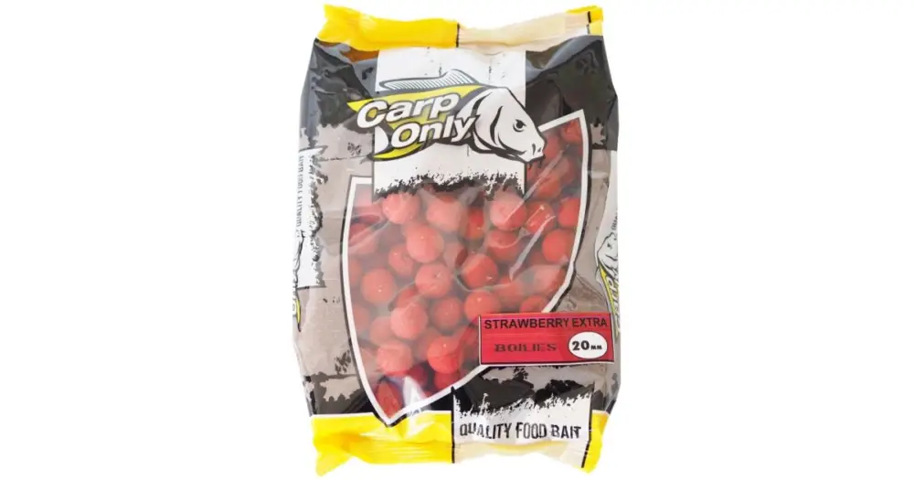Top Prodej Carp Only Boilies Strawberry Extra - 1 kg 20 mm