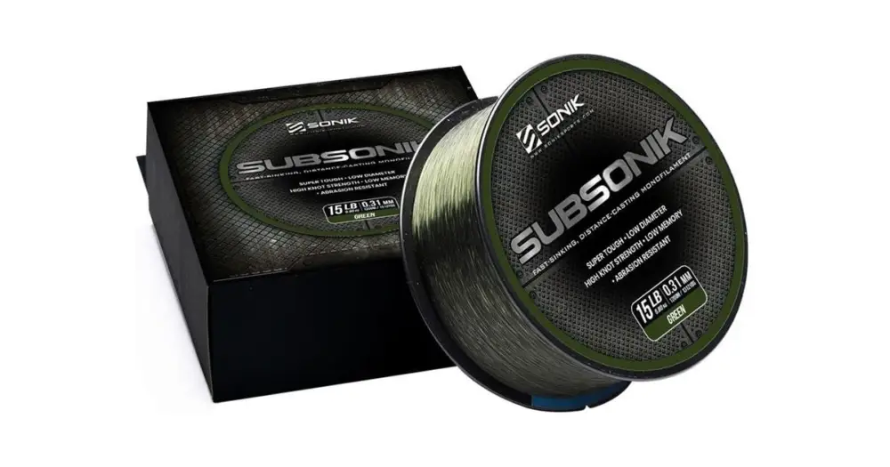 Sezónní Sleva Sonik Vlasec Subsonik Green 1200 m - 0,38 mm 9,97 kg