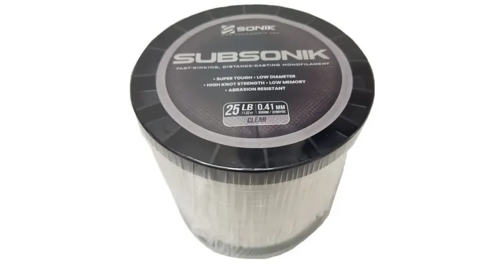 Sonik Vlasec Subsonik Clear 3000 m - 0,41 mm 11,33 kg Nejlepší Volba