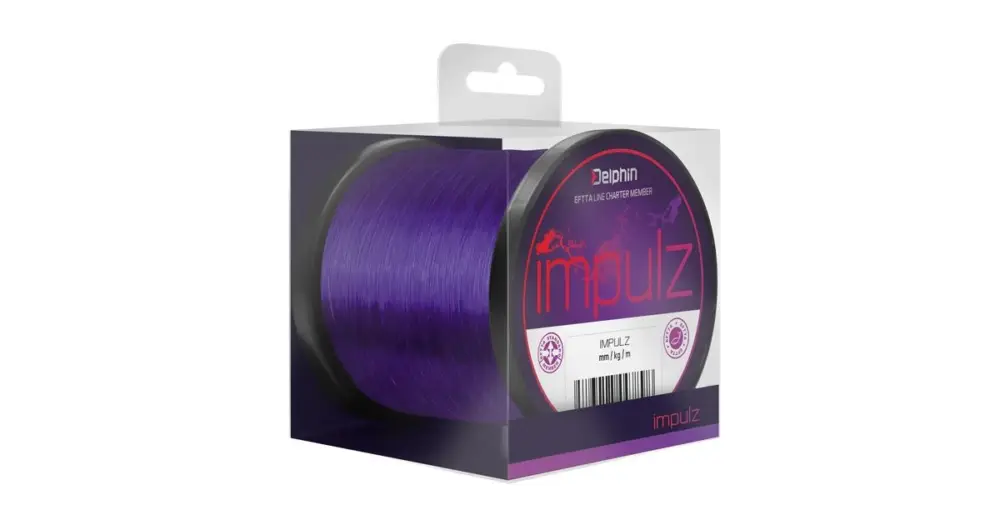 Delphin Vlasec Impulz Fialový - 0,35 mm 10,4 kg 600 m Výprodej