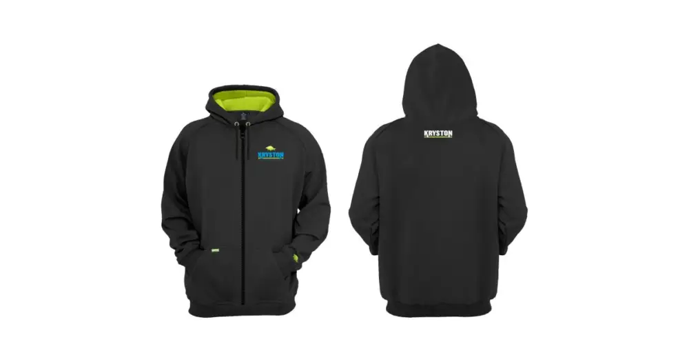 Kryston Mikina Černá Zipper - XL Nejprodávanější