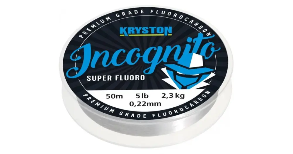 Kryston Fluorocarbon Incognito Čirý 20 m - Průměr 0,45 mm / Nosnost 20 lb Vysoce Kvalitní