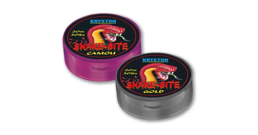 Novinka Kryston Potahovaná Šňůrka Snake Bite Brown 20 m