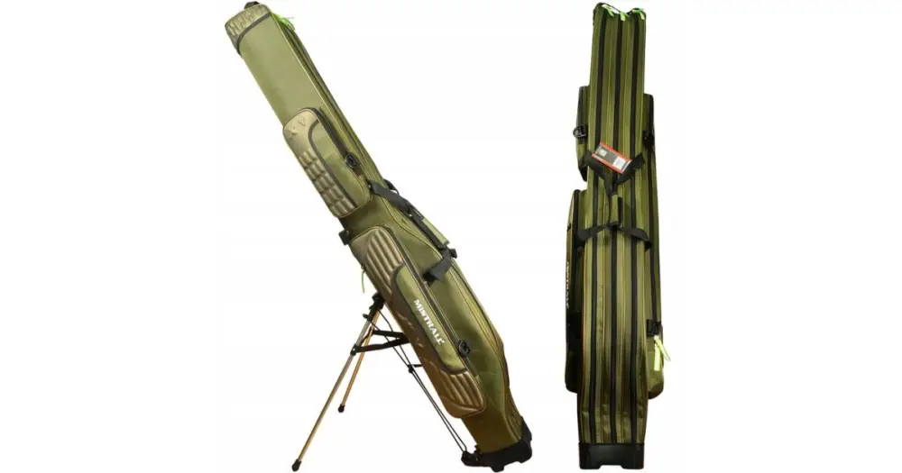 Mistrall Pouzdro Na Pruty Se Stojanem Khaki 150 cm Super Cena