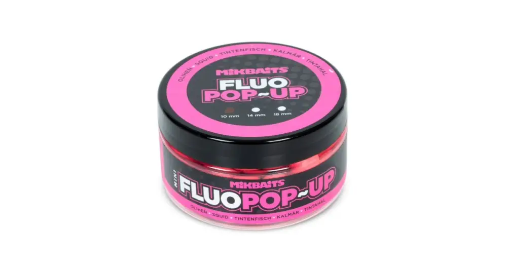 Mikbaits Mini Plovoucí Boilie Fluo 100 ml 10 mm - Oliheň Super Cena