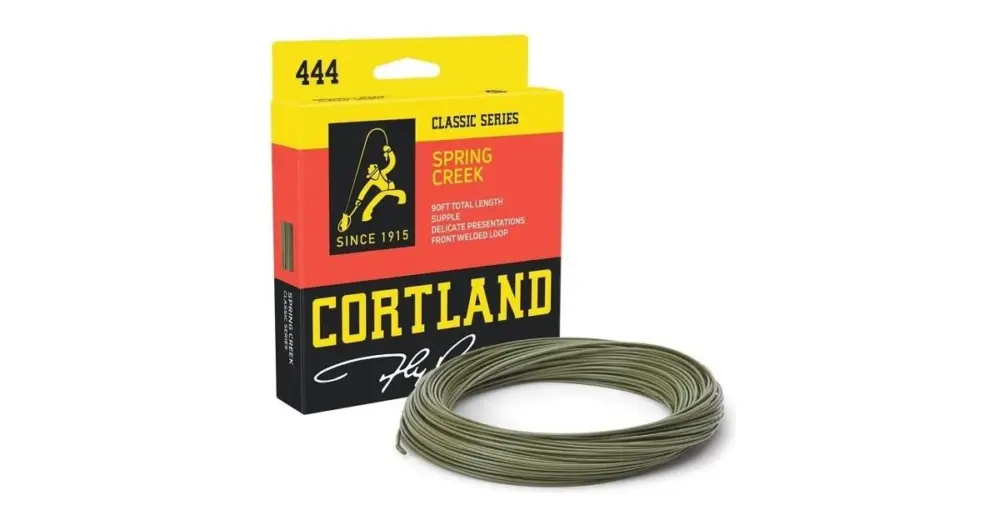 Cortland Muškařská Šňůra 444 Classic Spring Creek Freshwater Olive 90 ft Rychlé Dodání