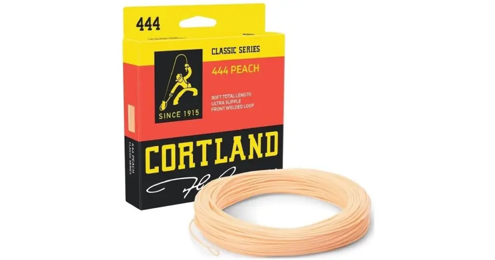 Must-Have Cortland Muškařská Šňůra 444 Classic Freshwater Peach 90 ft