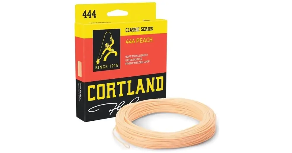 Cenová Bomba Cortland Muškařská Šňůra 444 Classic Freshwater Peach 90 ft - DT5F