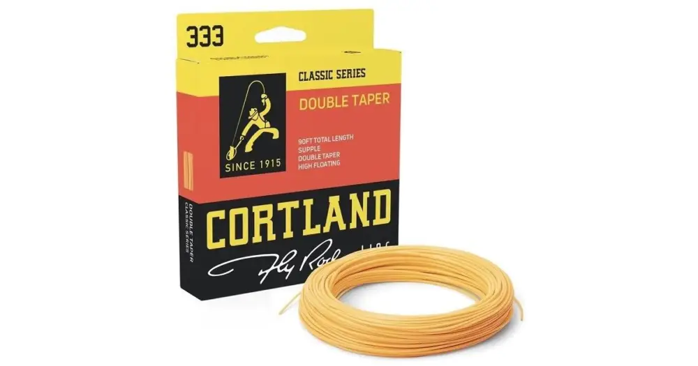 Cortland Muškařská Šňůra 333 Classic Floating Double Mango Orange 90 ft Top Prodej