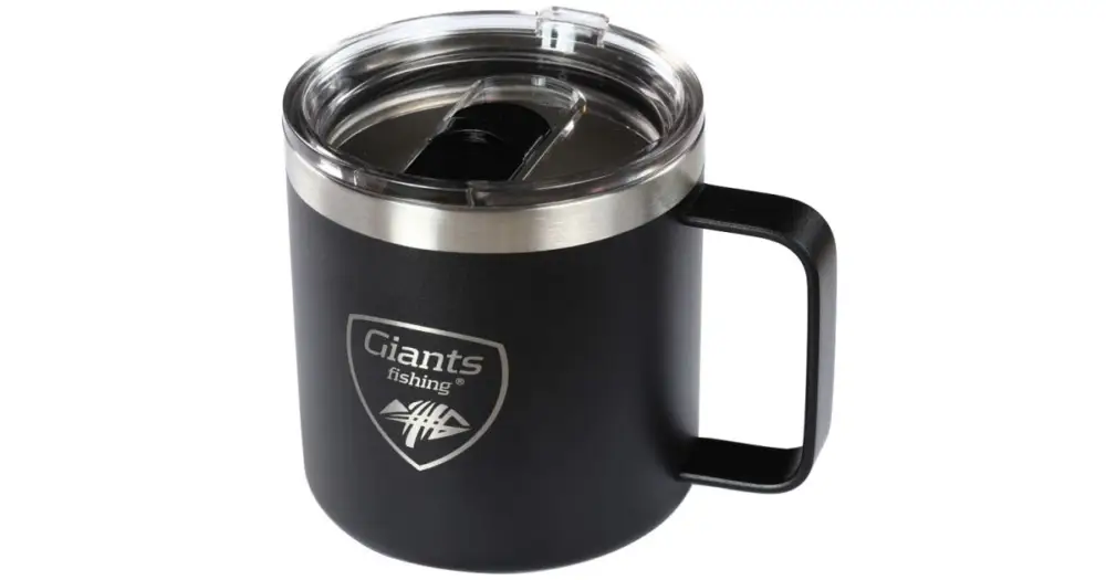 Finální Výprodej Giants Fishing Nerezový Thermo Hrnek Black Stainless 400 ml