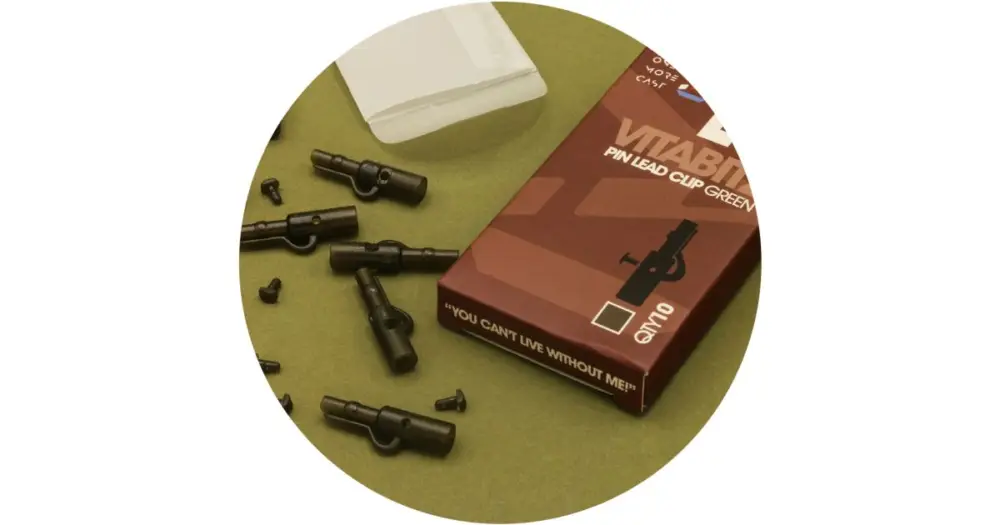 One More Cast Závěsky Vitabitz Pin Lead Clips 10 ks - Zelená Koupit Online