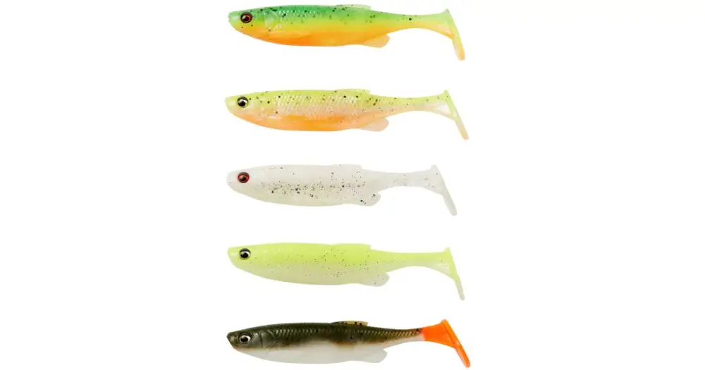 Vrácení Zdarma Savage Gear Gumová Nástraha Fat Minnow T Tail Darkwater Mix 5 ks - 10,5 cm 11 g