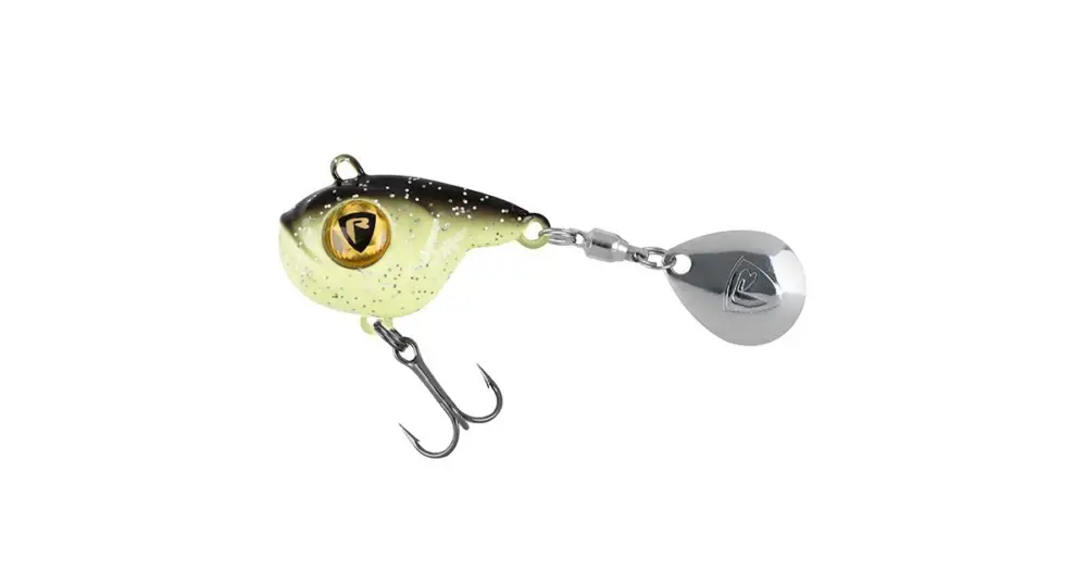 Fox Rage Big Eye Spin Tail Black Gold - 14 g Levný