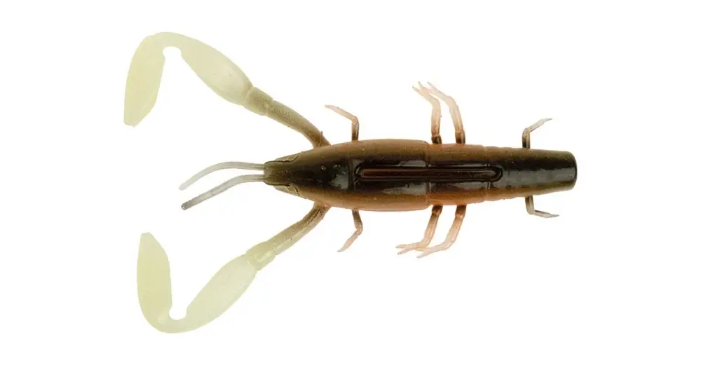 Fox Rage Gumová Nástraha Critter UV Hot Olive - 9 cm Aktuální