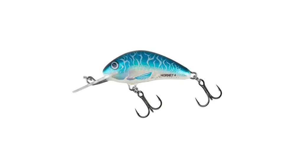 Vrácení Zdarma Salmo Wobler Hornet Sinking Holo Super Bleak - 3,5 cm