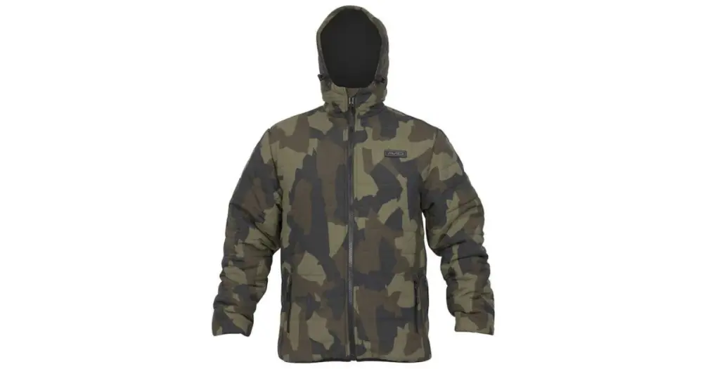 Must-Have Avid Carp Bunda Ripstop Camo Thermal Jacket