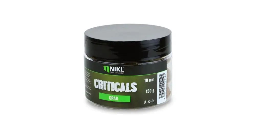Nikl Criticals boilie Crab 150 g - 24 mm Cenově Výhodný