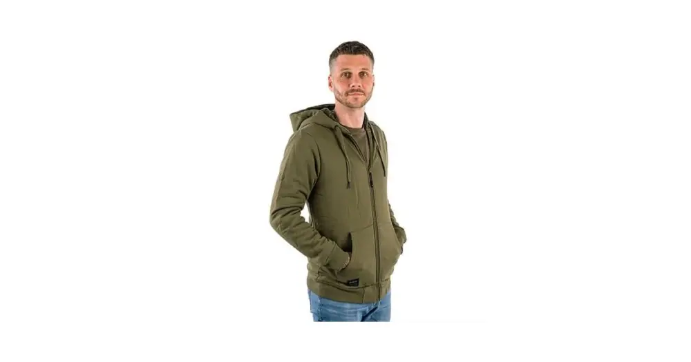 Gardner Mikina Sherpa Zipped Hoody - L Sleva
