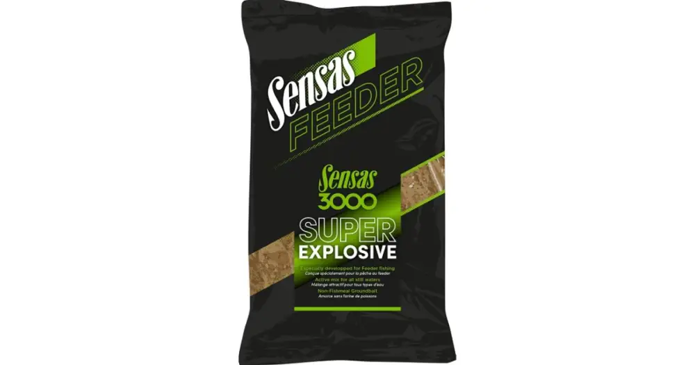 Víkendová Akce Sensas Krmení 3000 Feeder 1 kg - Super Explosive