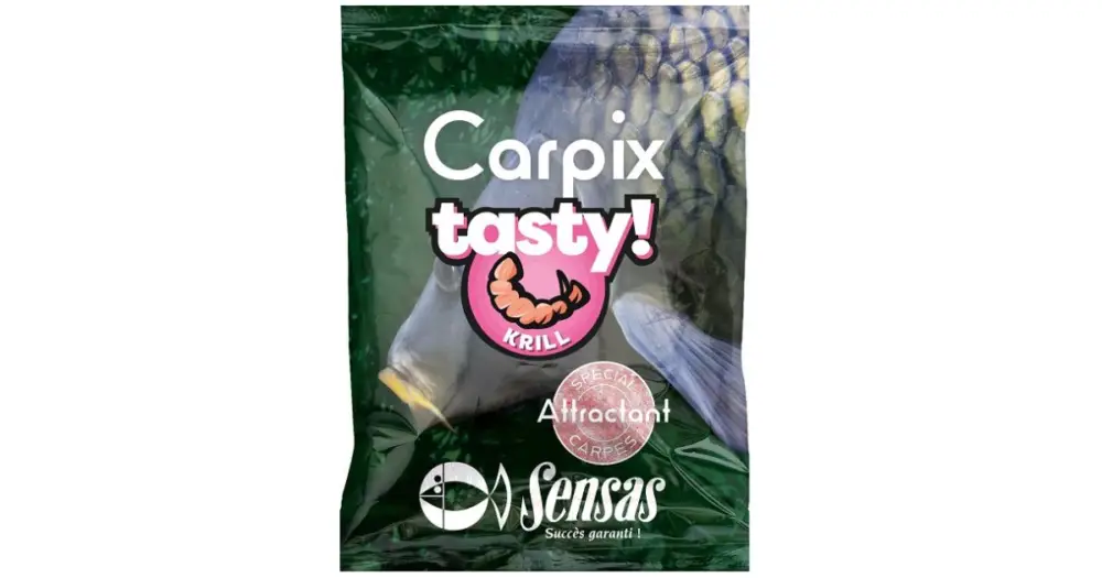 Sensas Posilovač Powder Carp Tasty 300 g - Krill Víkendová Akce
