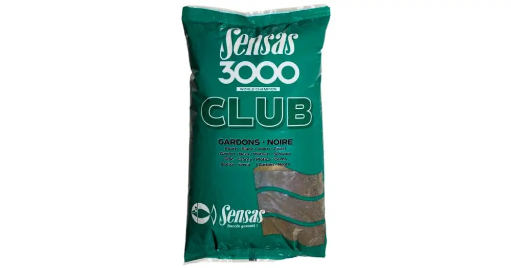 Sensas Krmení 3000 Club 1 kg - plotice černá Časově Omezené