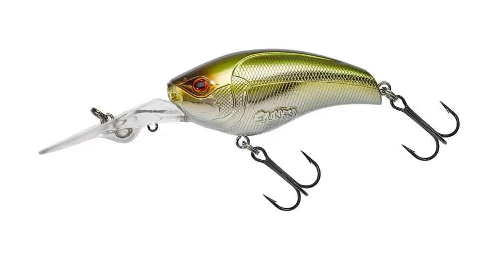 Autentický Gunki Wobler Slattern F 6,5 cm 15,8 g HL Ayu
