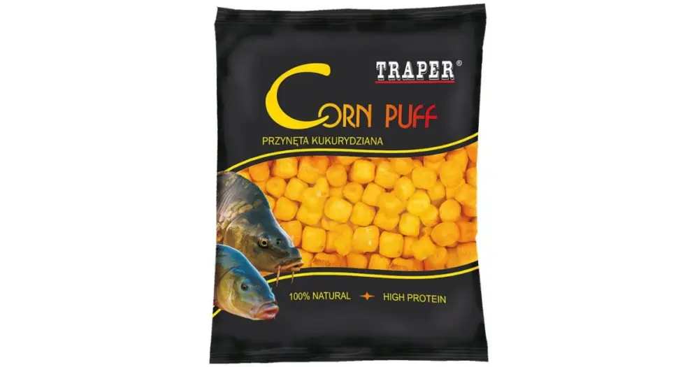 Odeslání Ihned Traper Pufovaná Kukuřice Corn Puff Česnek 20 g 8 mm