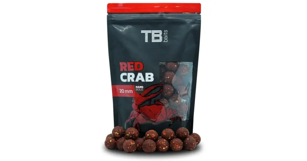 TB Baits Hard Boilie Red Crab - 250 g 28 mm Pouze Dnes