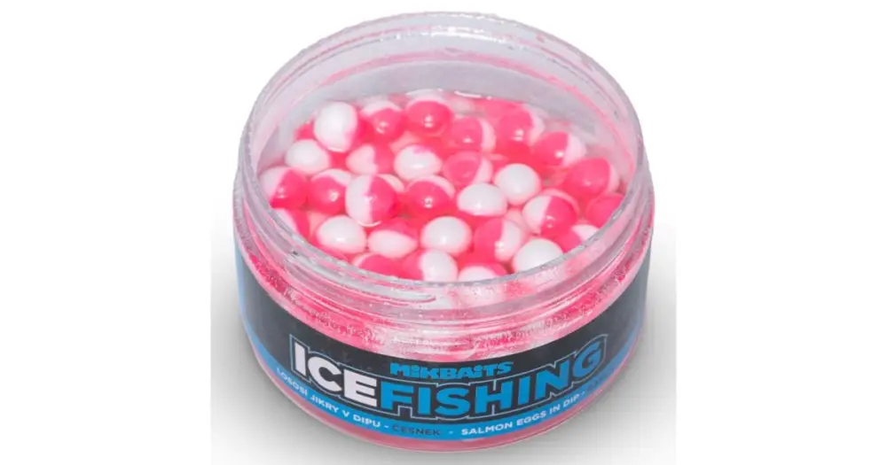 Mikbaits Lososí Jikry v Dipu Ice Fishing Česnek 100 ml Bezpečná Platba