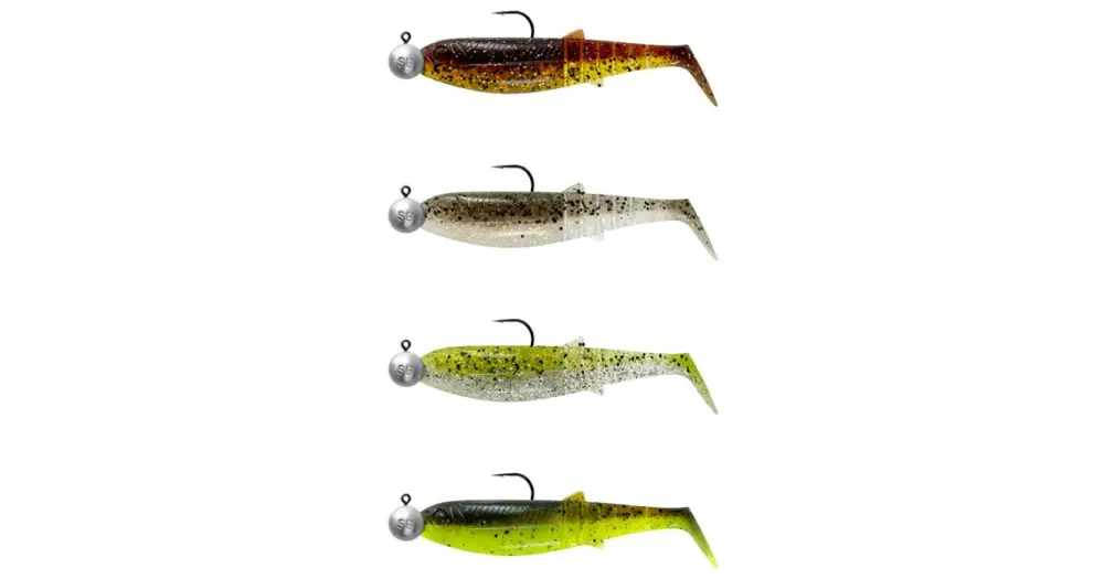 Savage Gear Gumová Nástraha Cannibal Shad Clearwater Mix 4+4 - 6,8 cm 3 g 5 g #1/0 Nejlepší Volba