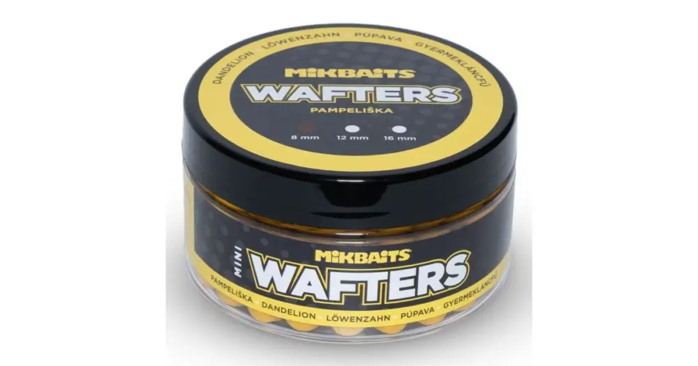 Mikbaits Mini Wafters Pampeliška 8 mm 100 ml Pouze Dnes